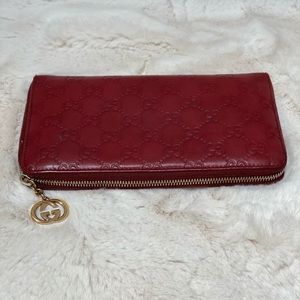 Gucci Guccissima Zip Around Wallet
